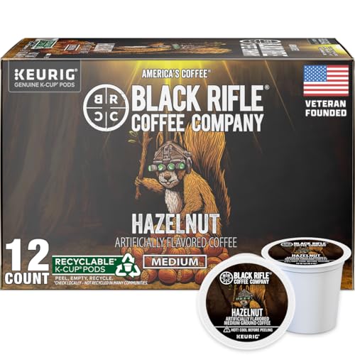 Black Rifle Coffee Company Hazelnut- Medium Roast Coffee Kcu