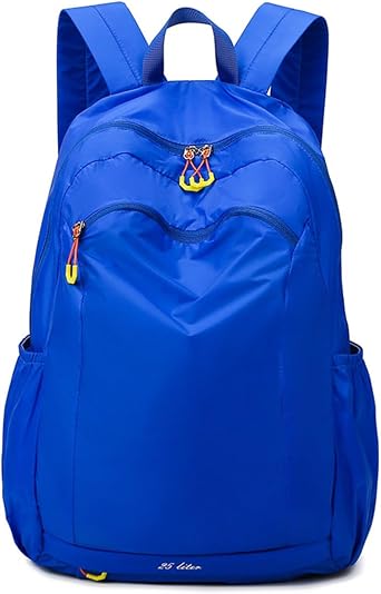 Casual Backpack Daypack 25 L Waterproof Lightweight Rucksack Nylon Backpack