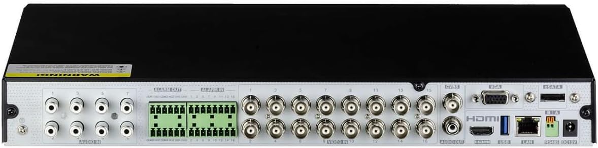 Eyemax SuperLive Plus TD Series 16CH CCTV DVR System Suport Cameras Upto 5MP,for HD-TVI, HD-CVI, HD-AHD, 960H Analog Cameras -3TB HDD-