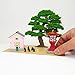 Sankei MK07-28 Studio Ghibli Mysterious Town 5 Chihiro Spirited Away Paper Craft Over 15 Years Old