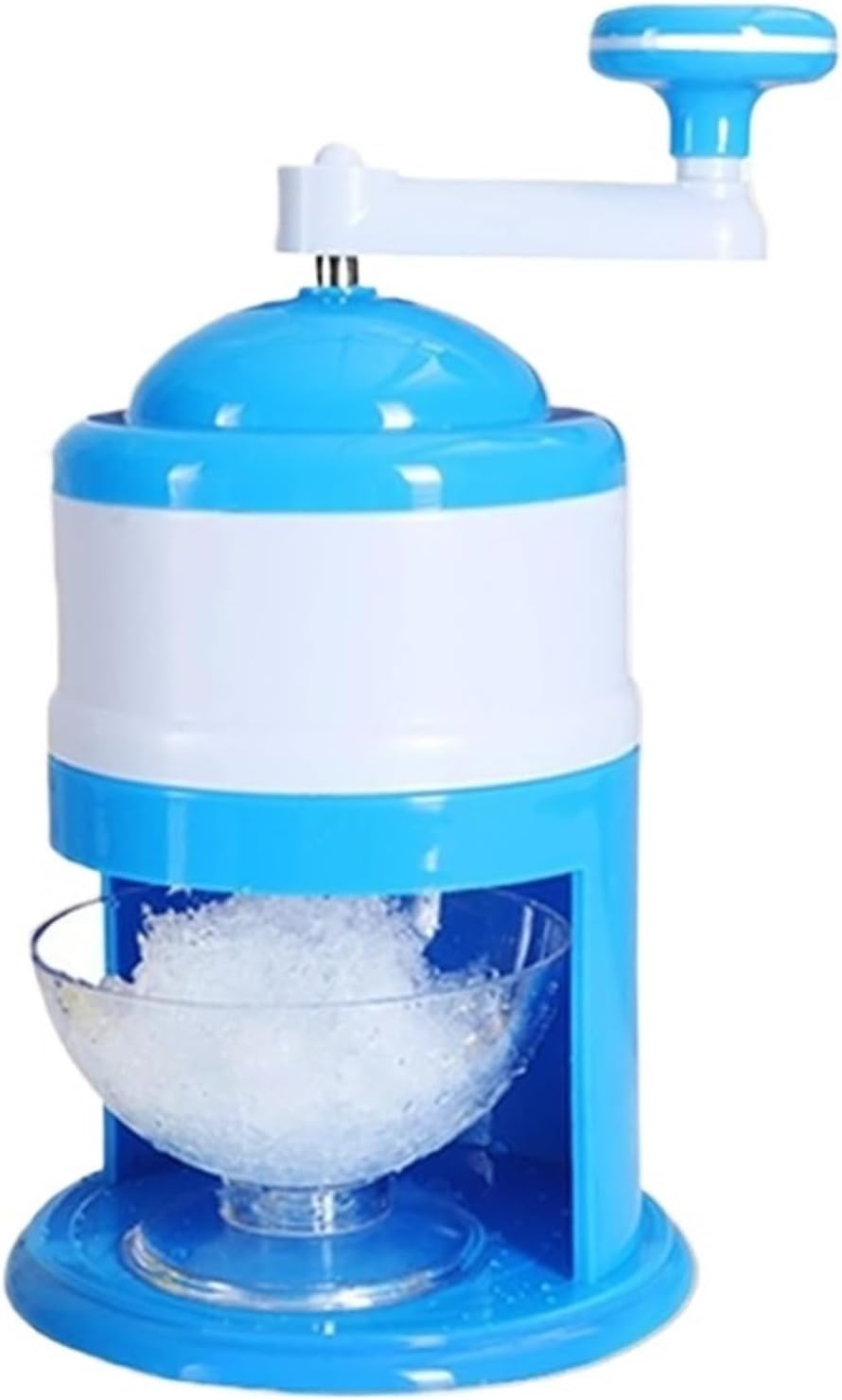 Portable Slush Machine, Manual Crank Curling, Ice Crusher