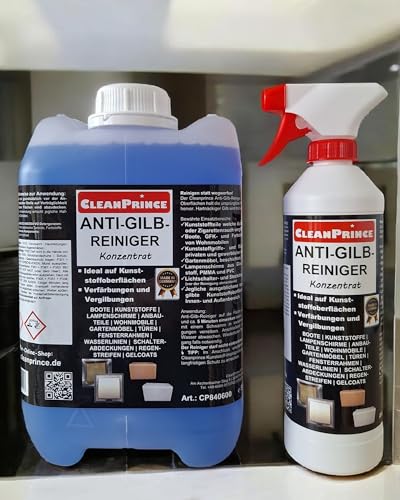 Cleanprince Anti Gilb Reiniger 5,5 Liter | Konzentrat Vergilbungen GFK Gelcoat Caravan Boot Kunststoff