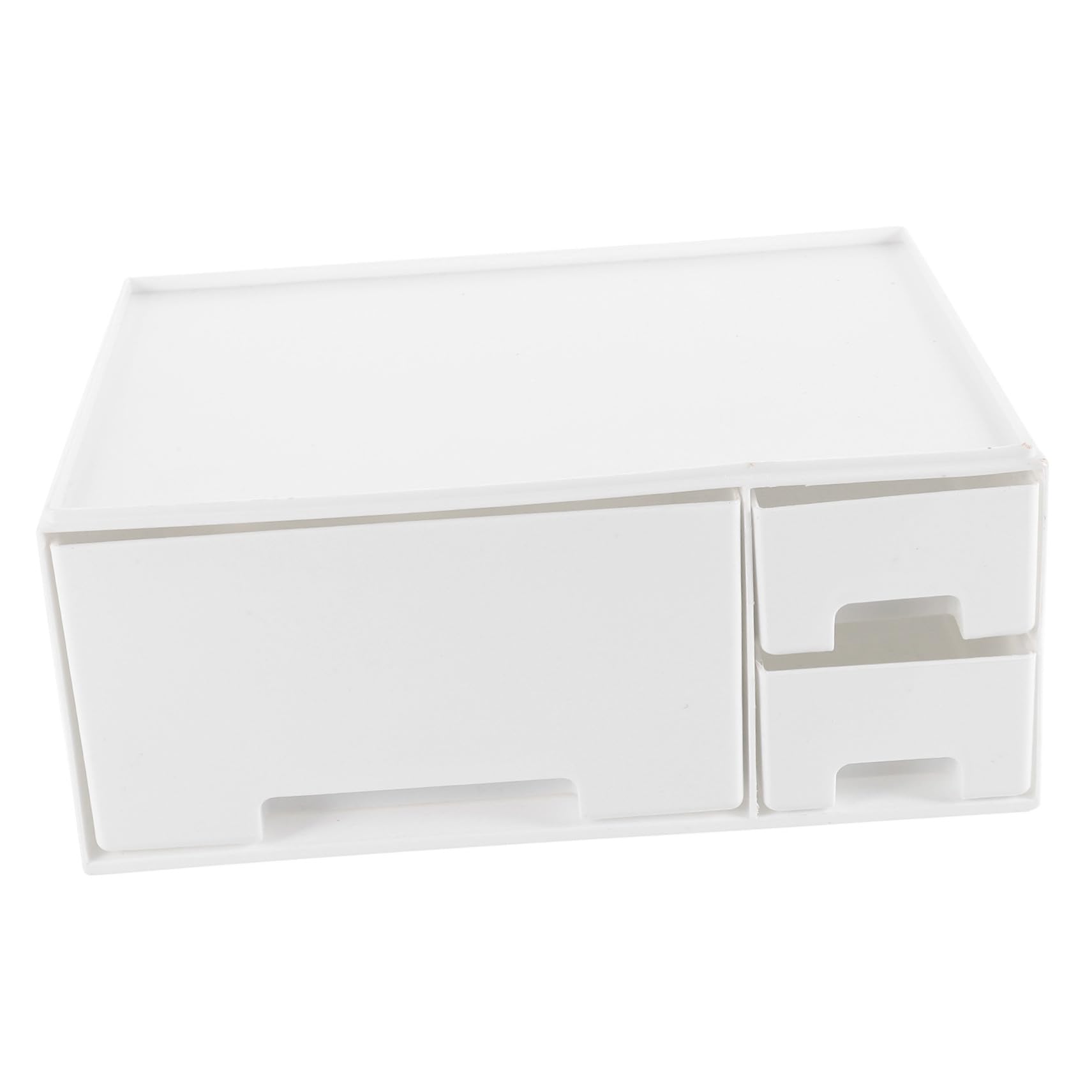 LOORGVEL Soporte Elevador de Monitor con Blanco para Ordenador Multifuncional y Compacto para Oficina y Hogar Almacenamiento Integrado para Organización de Escritorio
