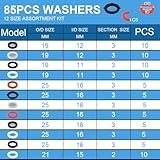 Zoom IMG-2 hotut 1022 pezzi set guarnizioni Zoom IMG-2 hotut 1022 pezzi set guarnizioni