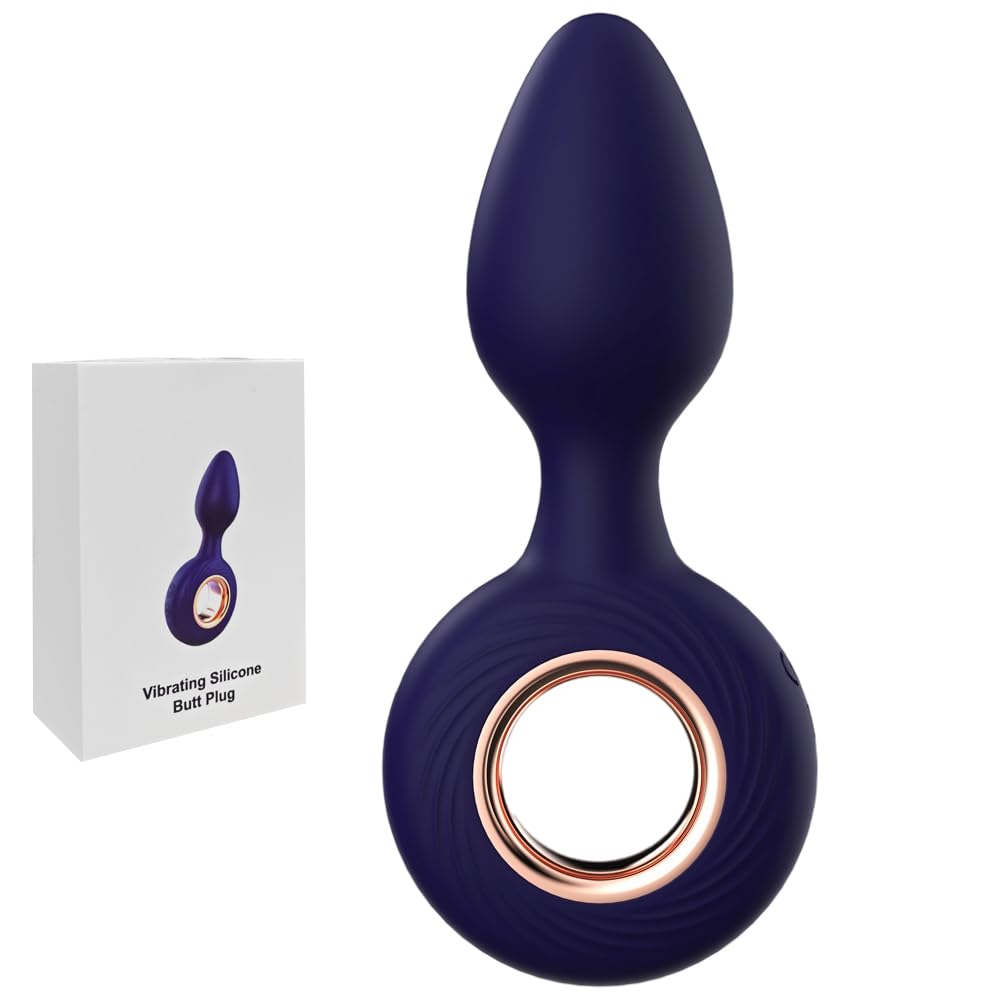 BeHorny High Power Butt Plug 10 Speed/Mode Rechargeable Vibrating Butt Plug, Anal Sex Toy