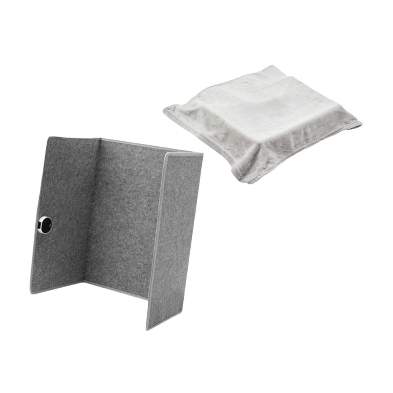 Electric Foot Warmer 5 Levels Temperature Leg Heater for Bedroom Home Office Gray with Blanket | Home & Garden | Home Improvement | Heating Cooling & Air | Space Heaters-image-23