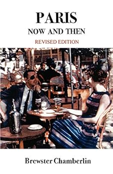 Paperback Paris Now and Then Book