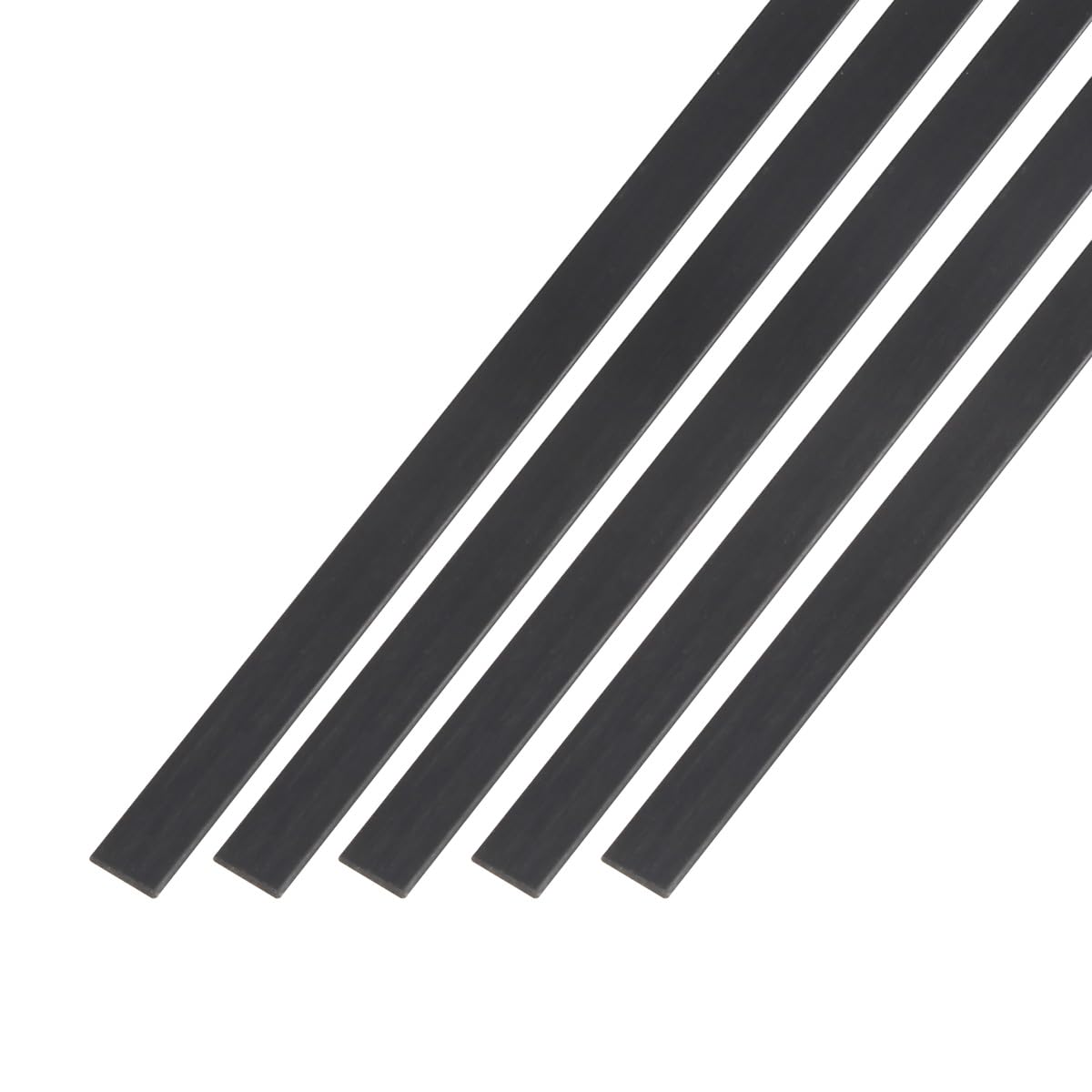 5pcs/lot 1x6mm/0.5X3mm/1x3mm/1x4mm/ 500mm Length Carbon Fiber Strip Flat Bar - Foto 5