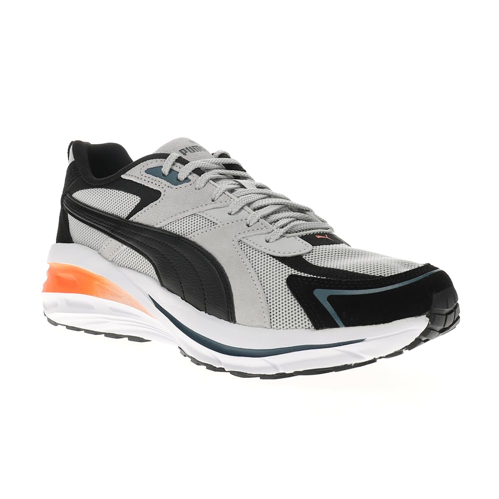 PUMA Men's Hypnotic Leather Shoes, Black-Strong Gray, 10.5