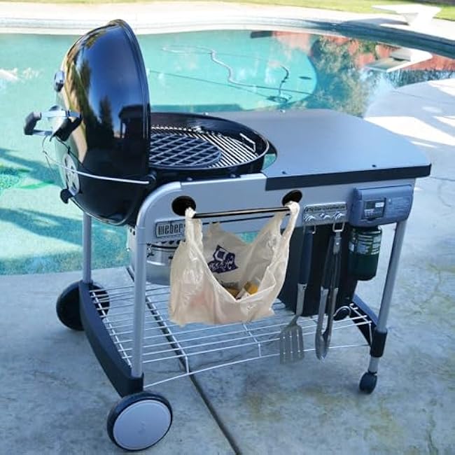 Magnetic Trash Bag Holder, Table Side Plastic Bag Holder,Grocery Bag Holder for Desk - Garbage Bags are Always at Your fingertips, No Need to Walk Back and Forth - up to 2 kg(4 lbs)