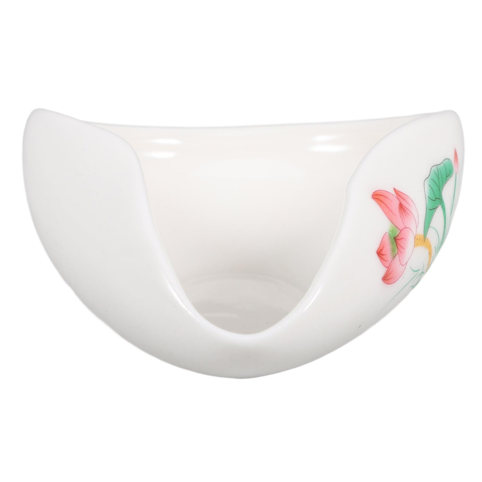 SHOWERORO Ceramic Tea Scoop Porcelain Dosing Cup Loose Tea Leaf Scoop Home Decor