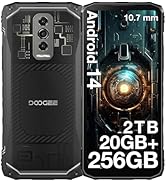DOOGEE Blade 10 Ultra (2025) Rugged Smartphone, 20GB RAM+256GB ROM Rugged Phone Unlocked Android ...