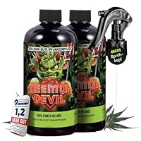 Bio Neemöl Devil® – 2x500ml Sprühfertig – Pflanzenpflege & Vitalität – 4-in-1 Mischung aus Neemöl, Rosmarinöl, Lemongrasöl & Brennesselextrakt – Natürlich & sanft zur Pflanze