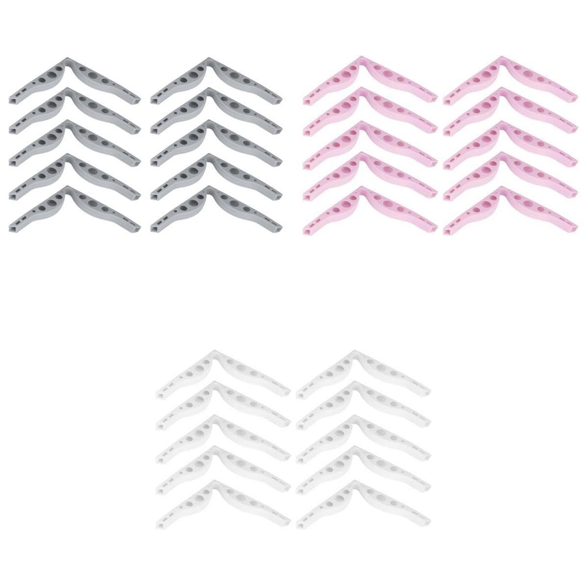 Merishopp 30pcs Anti-Fog Nose Bridge Pads Strip Seal Prevent Fogging Gray+Pink+White | Clothing, Shoes & Accessories | Costumes, Reenactment, Theater | Accessories | Masks & Eye Masks-picture-30