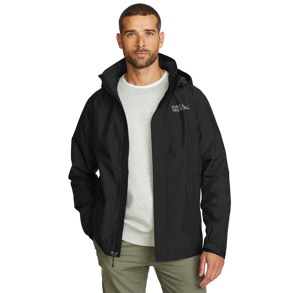 Men's Rainfoil WeatherEdge Waterproof Packable Hooded Rain Jacket