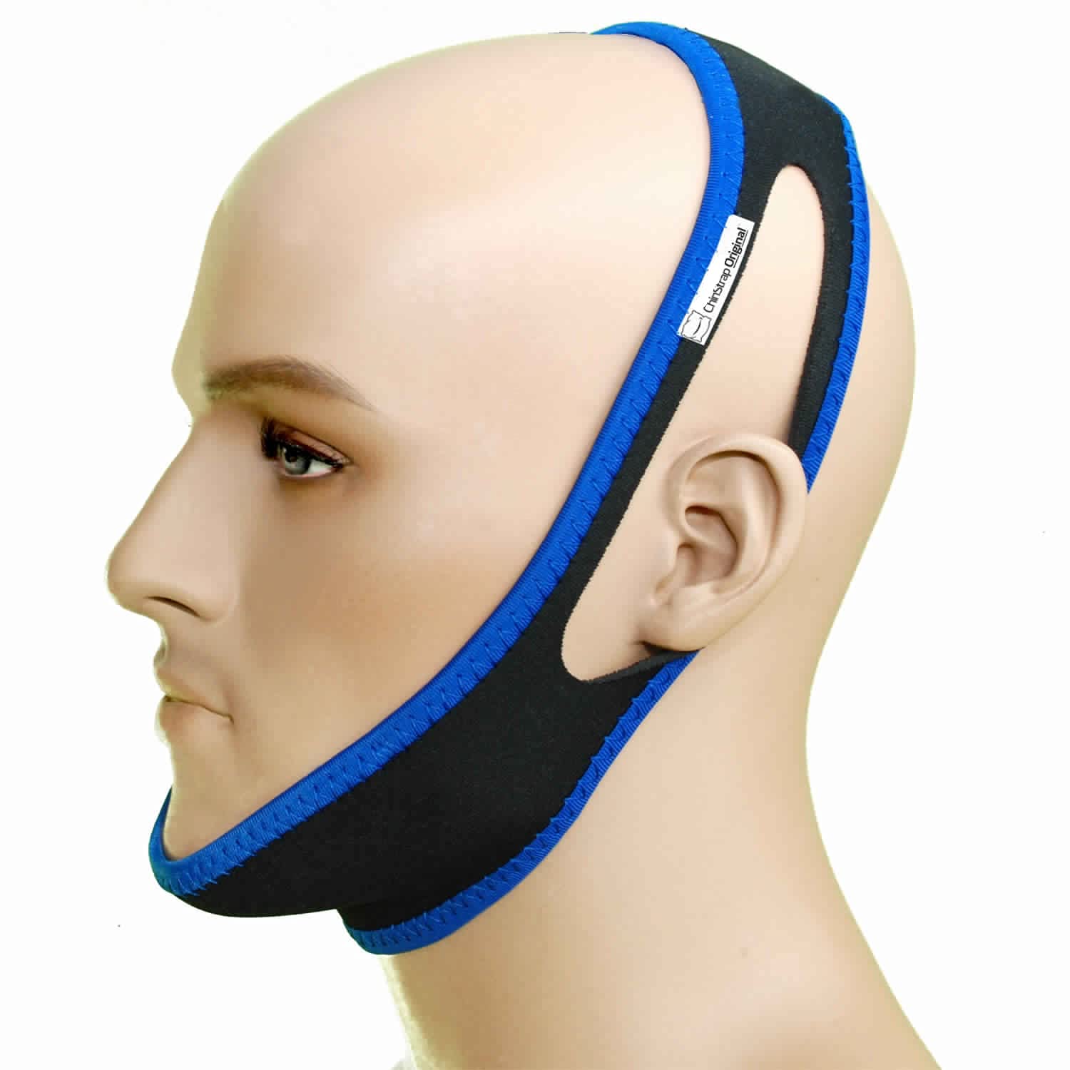 Alexvyan Original New Anti Snore Chin Strap Stop Snoring Sleep Now Snore Solutions Device - Snore Stopper Relief Guard - Sleep Aid Jaw Strap Reduces Snoring - Prevents Snoring