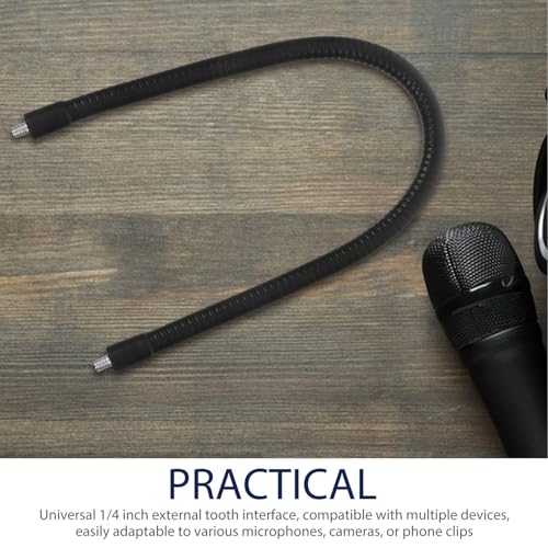 Extensor de trípode metálico flexible de 50 cm con rosca 1/4 para teléfono 5