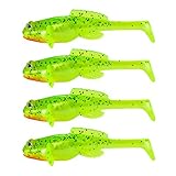 Fox Rage Grondle Wobble Grundel Gummifisch 10cm Lemon Tiger