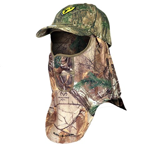 ScentBlocker Cap and Facemask, Real Tree Xtra