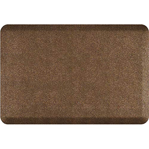 WellnessMats Granite 3/4" Anti-Fatigue Mat - Comfort & Support - Non-Slip, Non-Toxic - 24"x36"x 3/4" Granite Copper