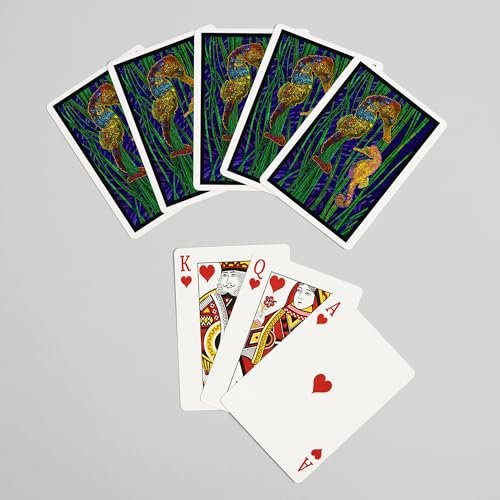 Juego de naipes Póker 52 cartas tamaño póker miniatura 7