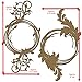 Flourish Vine Frame - Scrapbooking Laser Cut Chipboard - 2 Piece Set