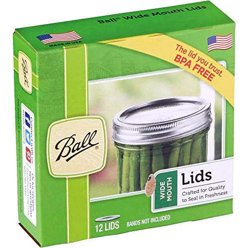 Wide Mason Jar Canning Lids 6 dozen or 72 lids total