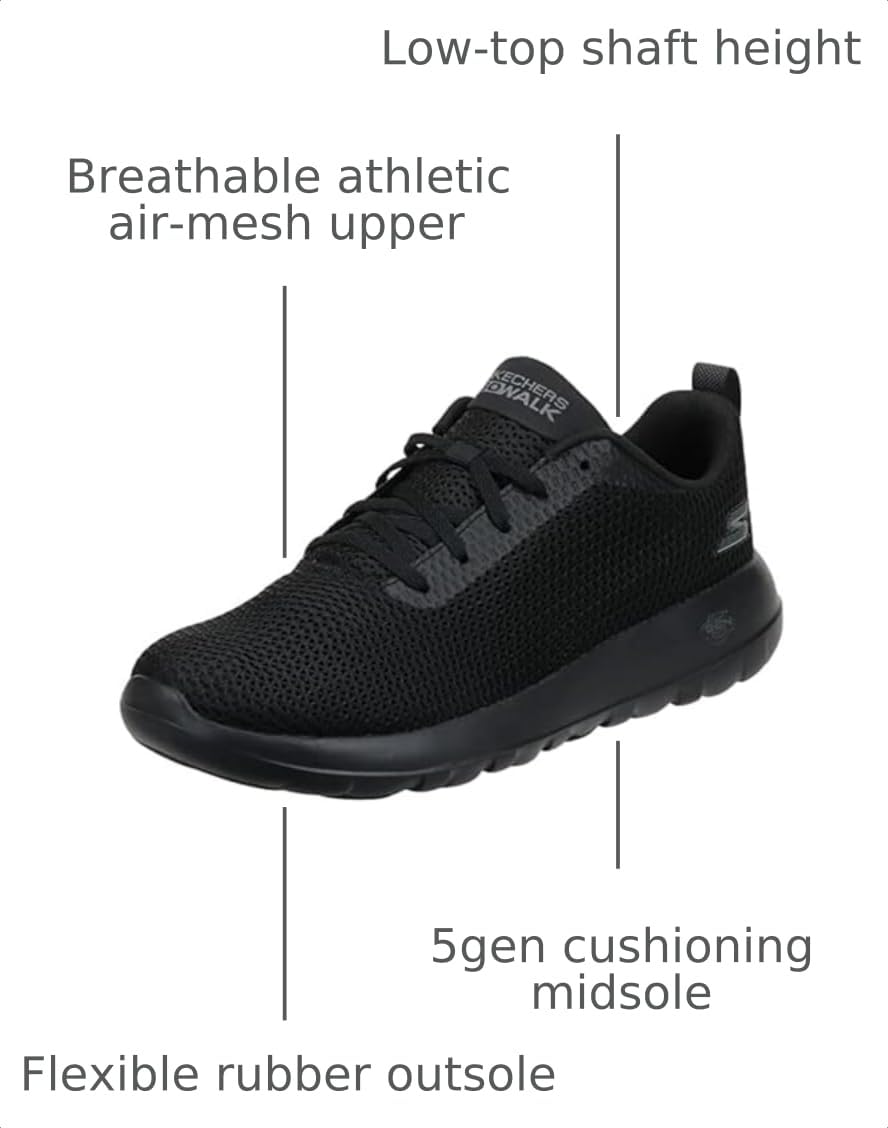 Skechers Mens Go Walk Max Effort Sneaker | 5GEN Cushioning Goga Max Insole Machine Washable Breathable Mesh Lightweight product thumbnail 8