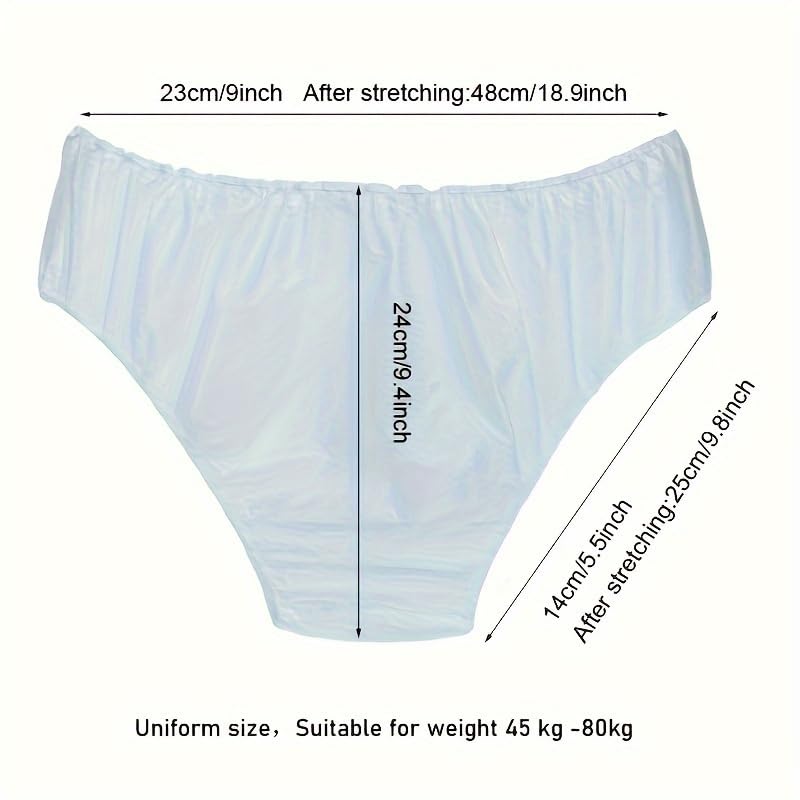 30-Pack Disposable Briefs, Bikini Panties, One-Time Use Underwear for Travel, Spa, Waxing, Bath Sauna4