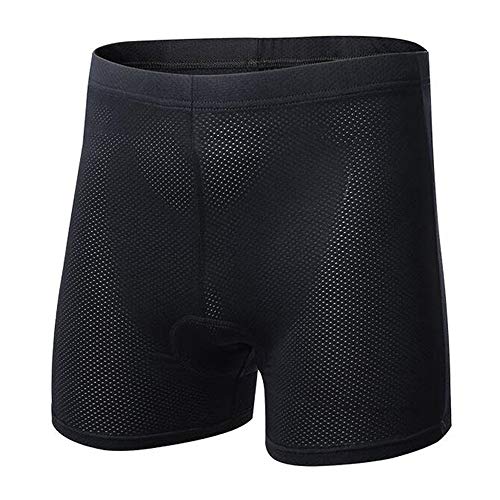 Roupa interior de ciclismo, Andoer Calções de ciclismo masculinos para bicicleta de montanha Calções