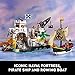 LEGO Icons Eldorado Fortress Building Kit, Pirate Gift, Includes Pirate Ship and 8 Minifigures, Nostalgic Gift Idea for Adults Who Love a Rewarding Project, Home Office Décor, 10320