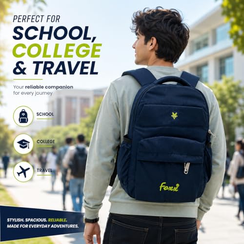Image of Devinbha Waterproof Backpack | Stylish & Durable School, College & Travel Bag for Boys, Girls, | Lightweight Everyday