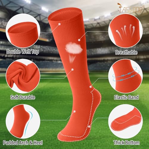 Image of Baseball Socks and Belt for Youth Adult Softball Socks Combo Elastic Waist Belt for Men Kids Boys Girls Women JASGOOD