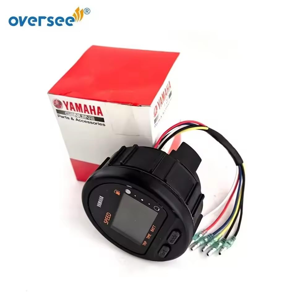6Y5-83570-A0-00 Digital Multi-Function Speedometer Gauge for Yamaha Outboard Engine (Orignal) 6Y5-83570-00