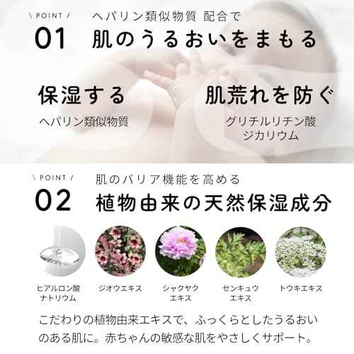 赤ちゃんのちから べたつかないのに うるおい 保湿ミルク の商品画像 3