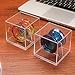 Swakuszy 2 Pack Professional Yo-yo Display Storage Case - Transparent With Stand, High-End