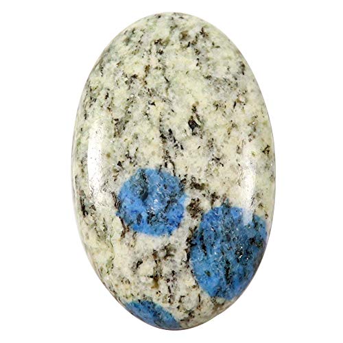 Cabochon jaspe K2 naturel 30,60 ct pour remplacer une gemme ou réparer un bijou
