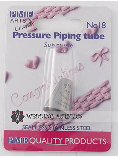 Pressure Piping Nozzle 8mm Hole for use in Baking and Icing Work from PME