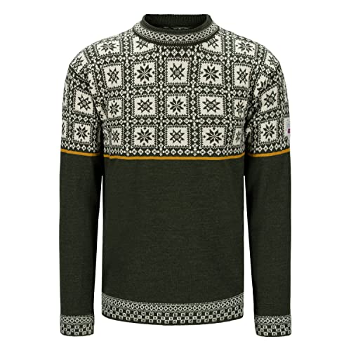 Dale of Norway Men's Tyssoy Crew Neck Wool Pullover Sweater