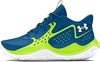 Under Armour Kids Jet '23 Basketball Shoes - Lightweight 9.6oz, Micro G Cushion, Durable Grip for Grade School Players