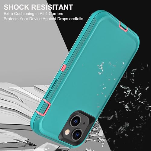 Coque iPhone 13 de qualité militaire robuste et 2 protège-écrans transparents - 5