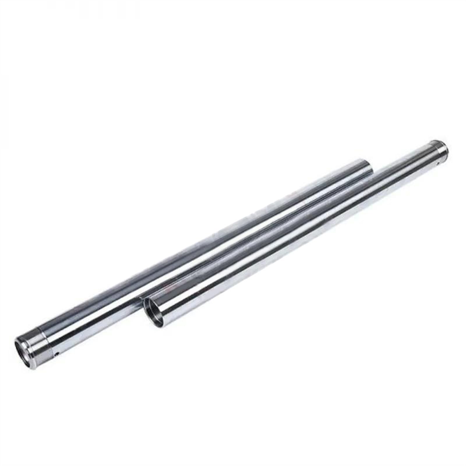 Tubes intérieurs de fourche avant de 37mm pour Suzuki VL125 2000-2007 finition chrome