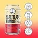 Health-Ade Pink Lady Apple® Kombucha, Organic Drink, 12-Pack (11.5 Fl Oz Cans) - Fermented Tea with Probiotics, Non-GMO, Vegan, Gluten-Free