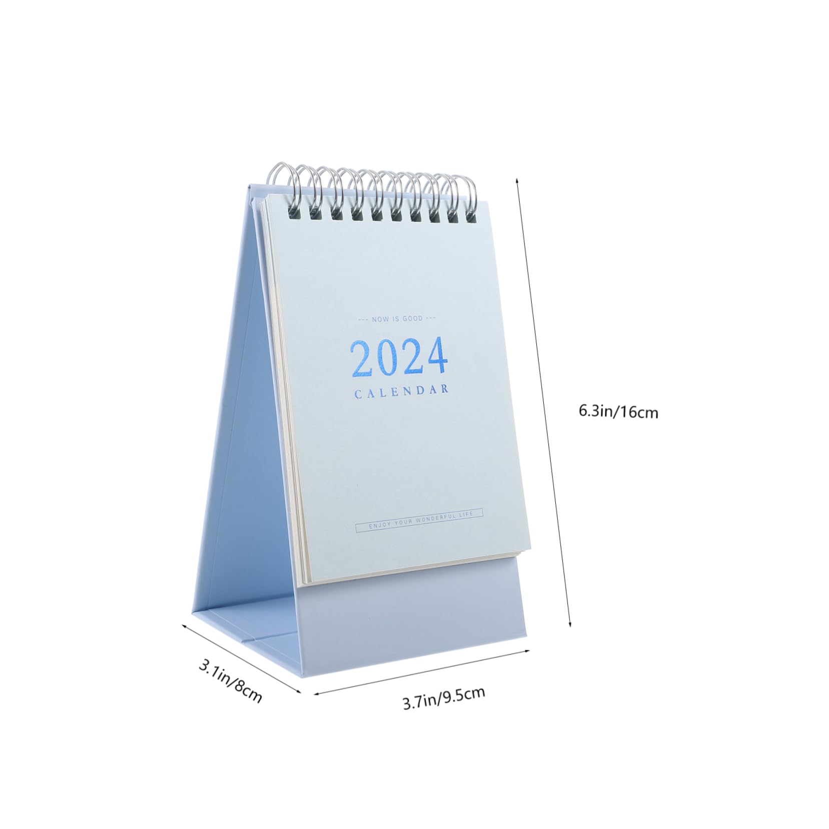 5 Stück Kleiner Stehender Tischkalender Kalender Büroplaner Stabil für Schreibtisch Home Office mit Abreißbarem Monatsdesign und Klarer Übersicht