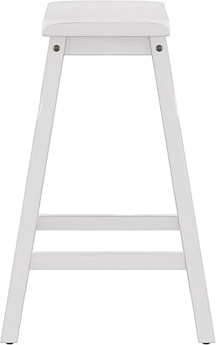 Miniatura 10 de Hillsdale Moreno - Taburete sin espalda, mostrador, blanco mar