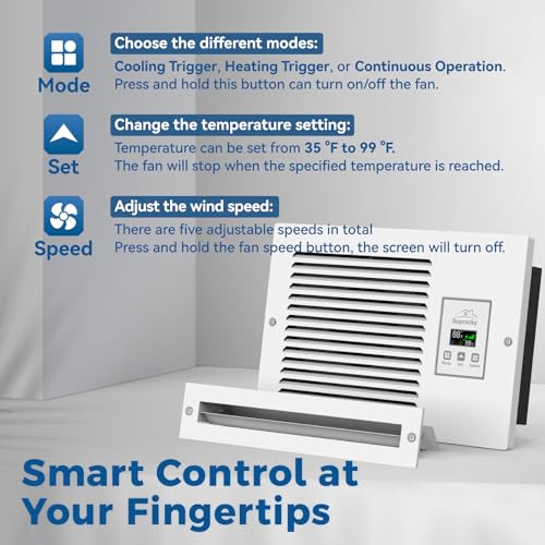 Smart Bathroom Exhaust Fan Light