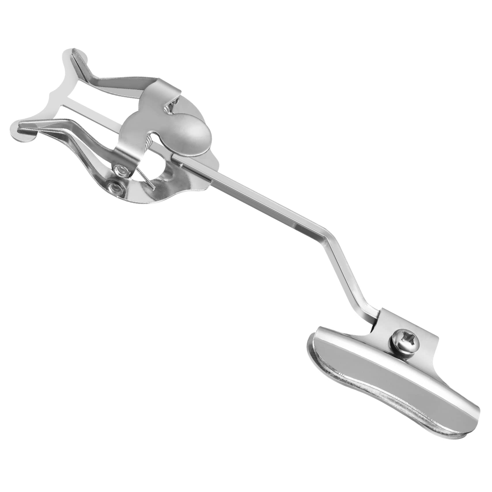 Abaodam 3 Stück Blatt Trompetenklammer an der Leier Trompeten-Dämpfer-Clip Glocke Trompetenzubehör Bariton Horn-Marsch-Klemmleier Posaune hupe halterung Hornbläser aktenordner