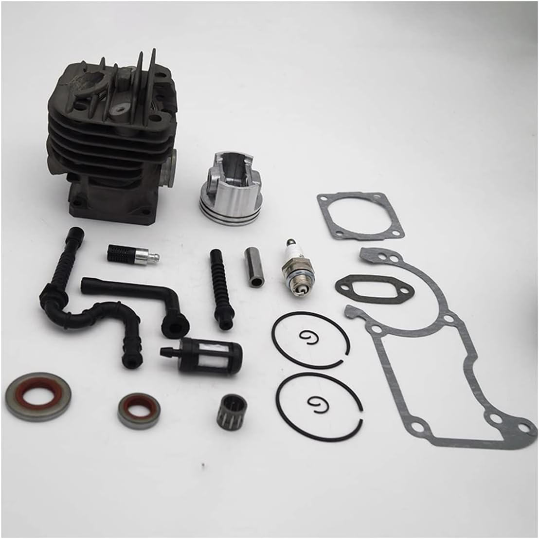 Patio, Lawn & Garden 44.7mm Cylinder Piston Oil Seal Fuel Hose Filter Gaskets Kit Fit for 026 026PRO MS260 Garden Chainsaw Top End Parts Outdoor Powertool Parts & Accessories