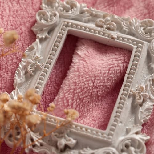 Image of NANPIPER Fleece Blankets, Super Soft Flannel Queen Size Blanket for Bed, Luxury Cozy Microfiber Plush Fuzzy Blanket,Pink