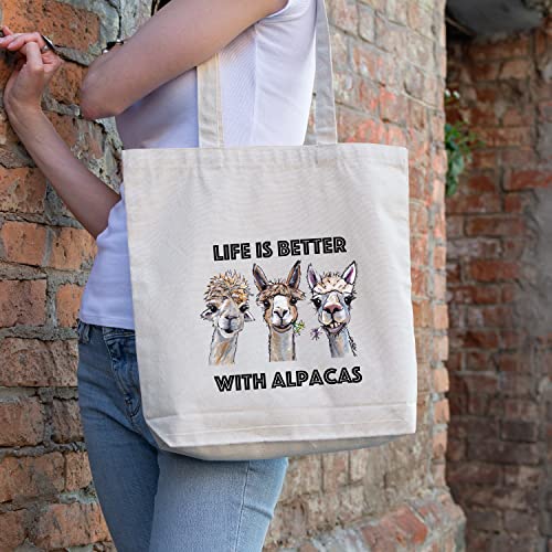 Bolso Tote de Alpaca hecho a mano miniatura 3